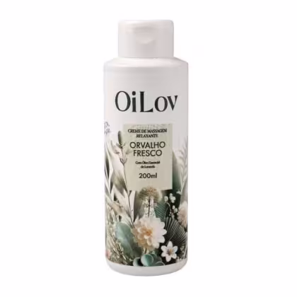 Imagem do produto Creme de Massagem Relaxante Orvalho Fresco OiLov 200ml