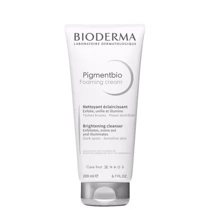 Imagem do produto Bioderma Pigmentbio Foaming Cream - Espuma de Limpeza Uniformizadora para Rosto e Corpo 200ml