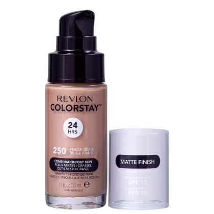 Imagem do produto Revlon ColorStay 24 Horas Pele Mista à Oleosa FPS15 250 Fresh Beige - Base Líquida 30ml