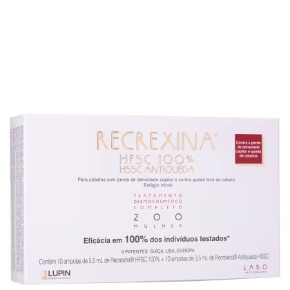 Imagem do produto Recrexina HFSC 100% + HSSC 200 Mulher - Ampolas Antiqueda 20x3,5ml