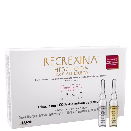 Imagem do produto Recrexina HFSC 100% + HSSC 1300 Mulher - Ampolas Antiqueda 20x3,5ml
