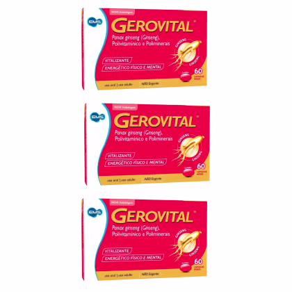 Imagem do produto Kit C3 Gerovital P/ Aumentando de Resistência – EMS