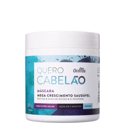 Imagem do produto Griffus Quero Cabelão - Máscara Capilar 500ml