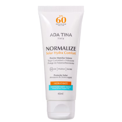 Imagem do produto Ada Tina Normalize Solar Hydra Comfort FPS 60 - Protetor Solar 40ml