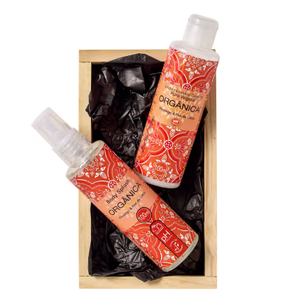 Imagem do produto Kit Orgânica Body Care Pêssego e Flor de Lótus 2X100ml