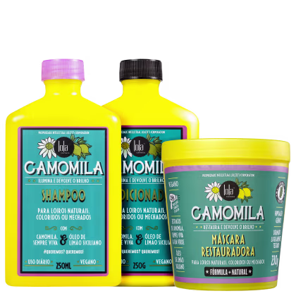 Imagem do produto Kit Lola Cosmetics Camomila Trio (3 Produtos)