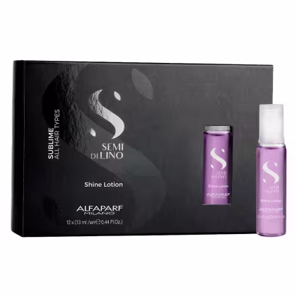 Imagem do produto Alfaparf Semi Di Lino Shine Lotion Ampola 12x13ml