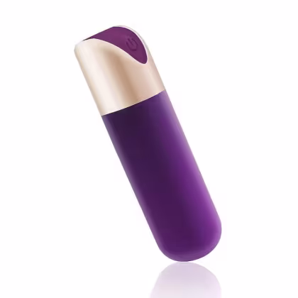 Imagem do produto Bullet Recarregável com Toque Aveludado e 10 Velocidades Roxo
