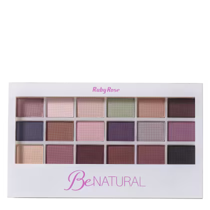 Imagem do produto Ruby Rose Be Natural - Paleta de Sombras 16g