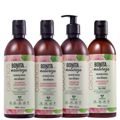 Imagem do produto Kit Bonita por Natureza Cachos Completo (4 Produtos)