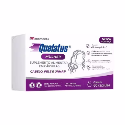 Imagem do produto Quelatus Mulher Momenta 60 Cápsulas