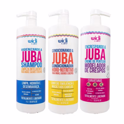 Imagem do produto Widi Care Juba kit Encrespando Salão 3 produtos