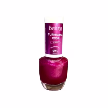 Imagem do produto ESM.BELTRAT TURMALINA ROSA GLITTER 9ML