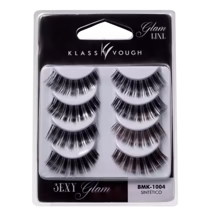 Imagem do produto Klass Vough Sexy Glam 4 Pares - Cílios Postiços 20g