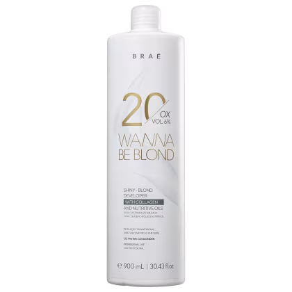 Imagem do produto Braé Wanna Be Blond 6% - Água Oxigenada 20 Volumes 900ml