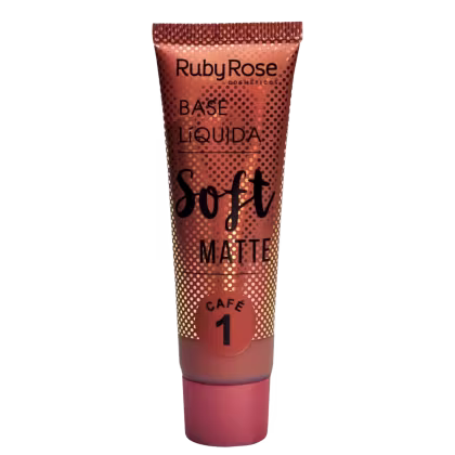 Imagem do produto Ruby Rose Soft Matte 01 Café - Base Líquida 29ml 