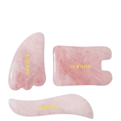 Imagem do produto Kit Océane Rose Quartz Gua Sha Set (3 Produtos)