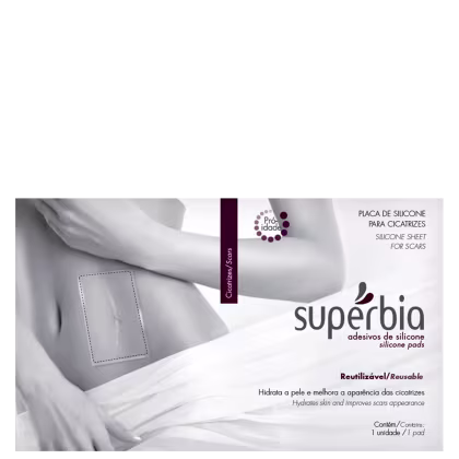 Imagem do produto Supérbia Adesivos de Silicone Placa - Tratamento Cicatrizante (1 Unidade)