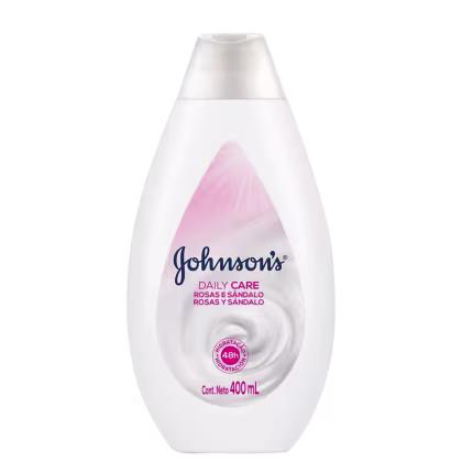 Imagem do produto Johnson's Rosas e Sândalo - Loção Hidratante Corporal 400ml