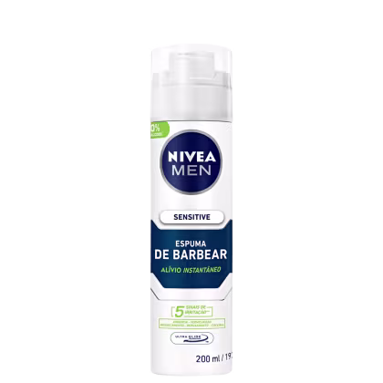 Imagem do produto NIVEA MEN Sensitive - Espuma de Barbear 200ml