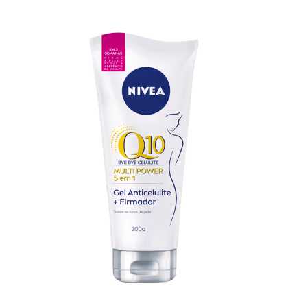 A imagem mostra o Gel Firmador Corporal Bye Bye Celulite da marca NIVEA.