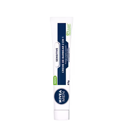 Imagem do produto NIVEA MEN Sensitive 2 em 1 - Creme de Barbear 65g