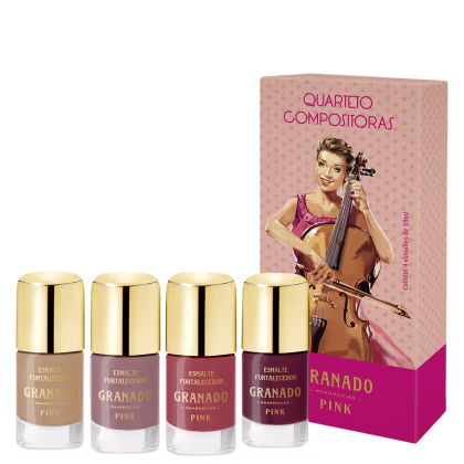 Imagem do produto Kit Granado Pink Quarteto Compositoras (4 Unidades)