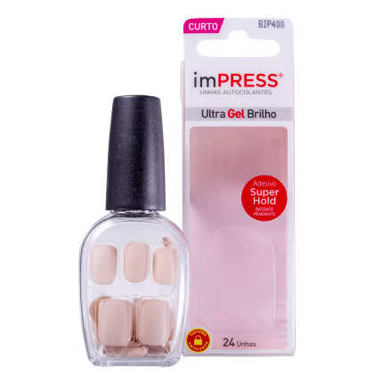 Imagem do produto Kiss New York Impress Curta Cuttie Pie - Unhas Postiças 4g
