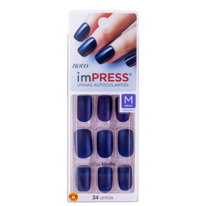 Imagem do produto Kiss New York Impress Média Look at Me - Unhas Postiças 4g