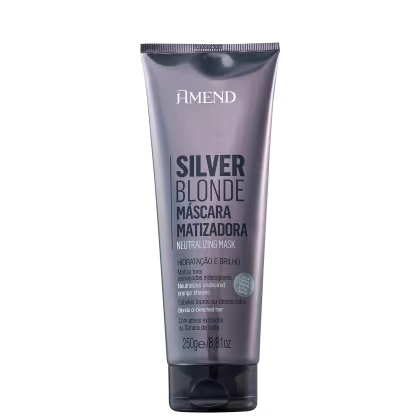 Imagem do produto Amend Silver Blonde - Máscara Matizadora 250g