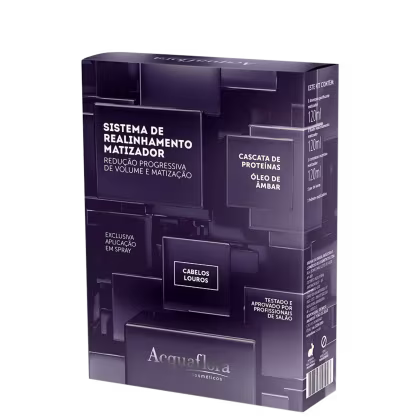 Imagem do produto Kit Acquaflora Sistema de Realinhamento Matizador (3 Produtos)