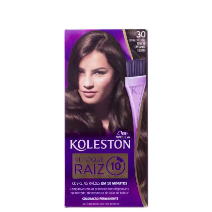 Imagem do produto Koleston Retoque Raiz 30 Castanho Escuro - Coloração