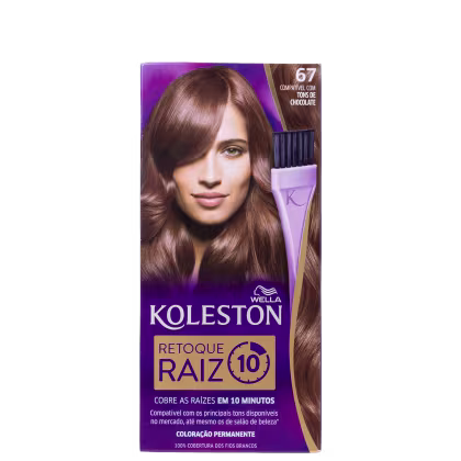 Imagem do produto Koleston Retoque Raiz 67 Chocolate - Coloração 