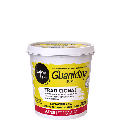 Imagem do produto Salon Line Guanidina Tradicional Super - Base Relaxante 215g