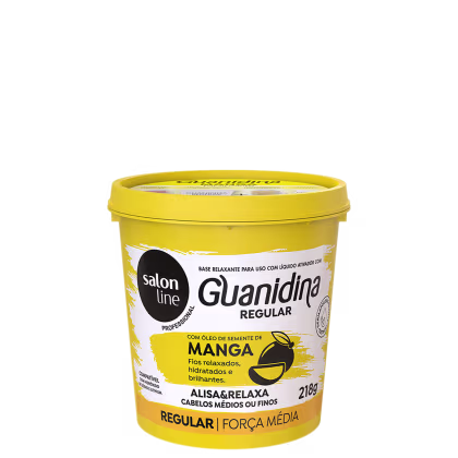 Imagem do produto Salon Line Guanidina Óleo Semente de Manga Regular - Relaxante 218g