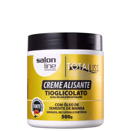 Imagem do produto Salon Line Tioglicolato Óleo Semente de Manga Forte - Creme Alisante 500g