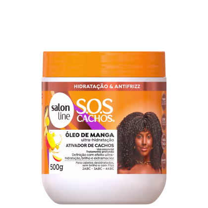 Imagem do produto Salon Line S.O.S Cachos Óleo de Manga - Ativador de Cachos 500g