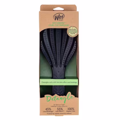 Imagem do produto ESCOVA DE CABELO DESEMBARAÇADORA DE CACHOS TIPO POLVO PRETA WETBRUSH - KEUNE