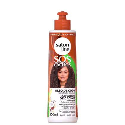 Imagem do produto Salon Line S.O.S Cachos Coco - Ativador de Cachos 300ml