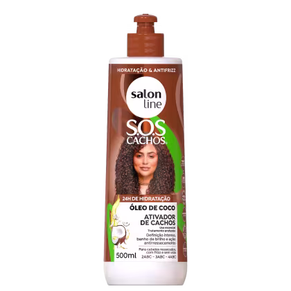 Imagem do produto Salon Line S.O.S Cachos Coco - Ativador de Cachos 500ml