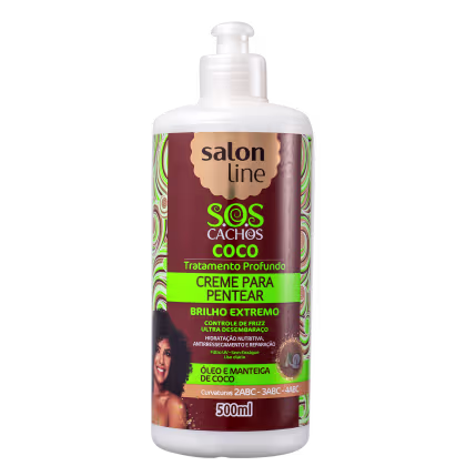 Imagem do produto Salon Line S.O.S Cachos Coco - Creme de Pentear 500ml