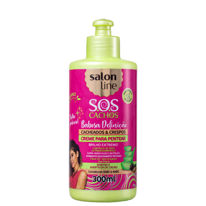 Imagem do produto Salon Line S.O.S Cachos Babosa Cacheados & Crespos - Creme de Pentear 300ml