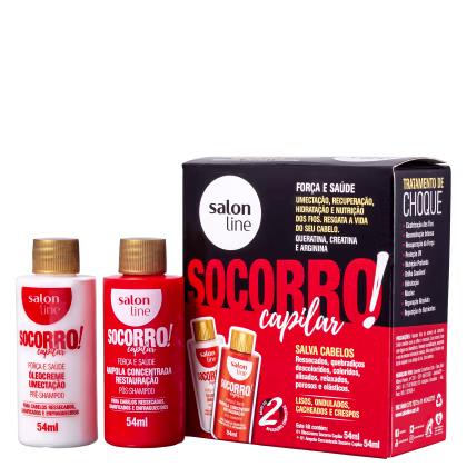 Imagem do produto Kit Salon Line Socorro Capilar (2 Produtos)