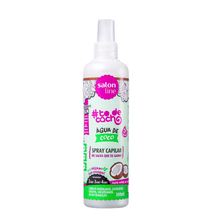 Imagem do produto Salon Line #Todecacho Água de Coco - Spray Leave-in 300ml