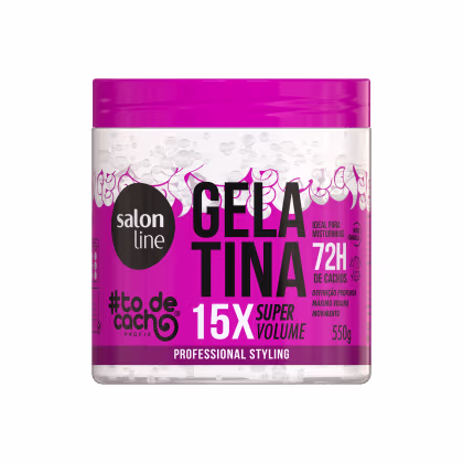 Imagem do produto Salon Line #Todecacho Super Volume - Gelatina Ativadora de Cachos 550g