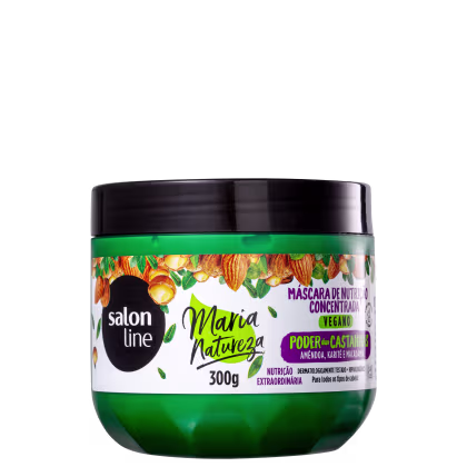 Imagem do produto Salon Line Maria Natureza Poder das Castanhas - Máscara Capilar 300g
