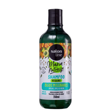 Imagem do produto Salon Line Maria Natureza Óleos Milenares - Shampoo 350ml