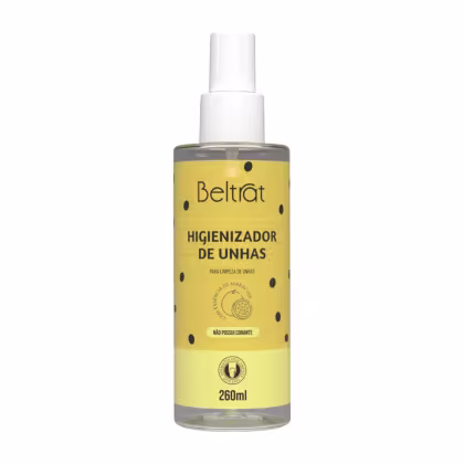 Imagem do produto SPRAY HIGIENIZADOR DE UNHAS LIQUIDO ESSEN.MARACUJA BELTRAT 260ML
