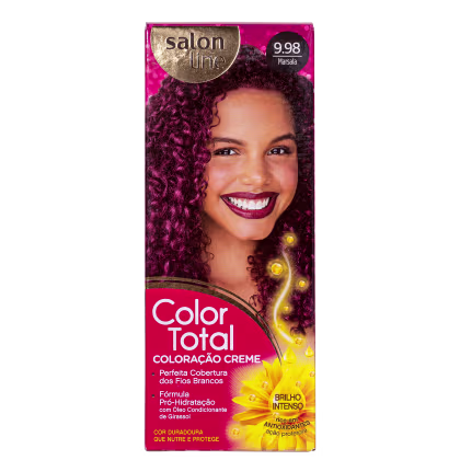 Imagem do produto Kit Salon Line Color Total 9.98 Marsala - Coloração Permanente