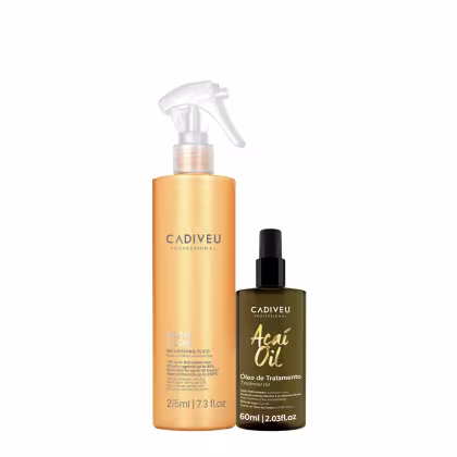 Imagem do produto Kit Cadiveu Professional Nutri Glow Fluído e Açaí Oil 60 (2 produtos)